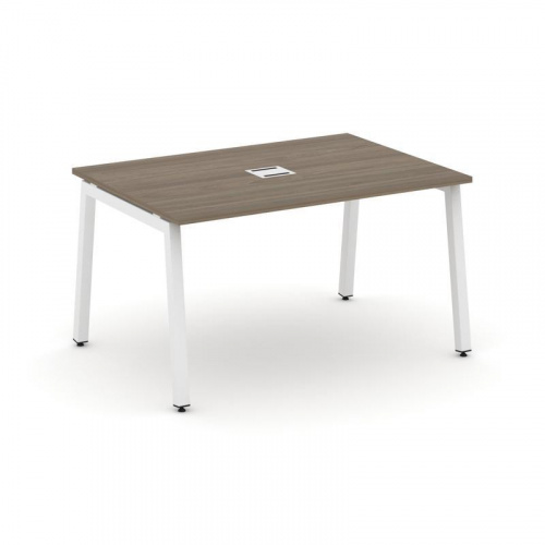 Style Project Стол переговорный SN-5A.SPRG-002 Акация Лорка/Металл Белый 1180*980*750 фото 16