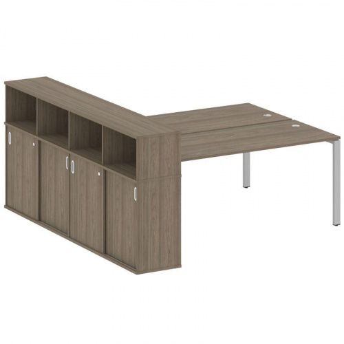 Бенч-система с шкафом-купе на П-обр. м/к Metal System БП.РС-СШК-4.5 фото 13 Бенч-система с шкафом-купе на П-обр. м/к Metal System БП.РС-СШК-4.5 фото 13