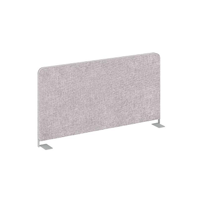 Настольный Экран боковой UNE.TEKRB.SH-503.25 Velvet Lux 45/Металл Серый 730*28*497