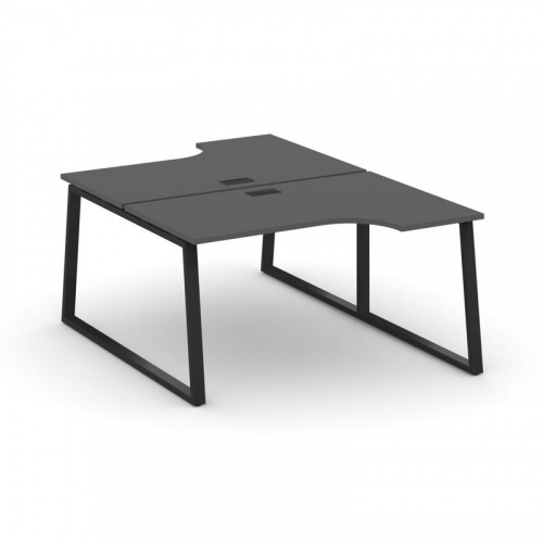 Style Project Рабочая станция эргоном. SN-6T1.DRPA-021 Акация Лорка/Металл Антрацит/Заглушка Пластик фото 9