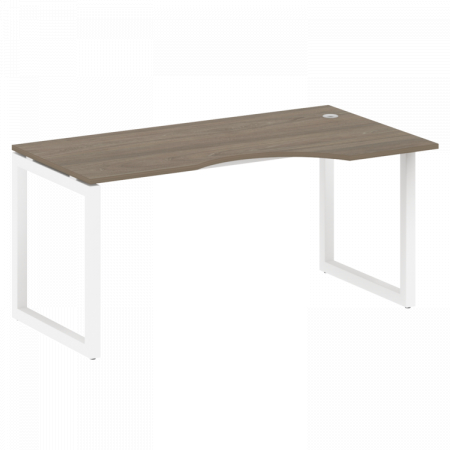 Стол криволинейный правый на О-обр. м/к Metal System Quattro 50БО.СА-1 (R)